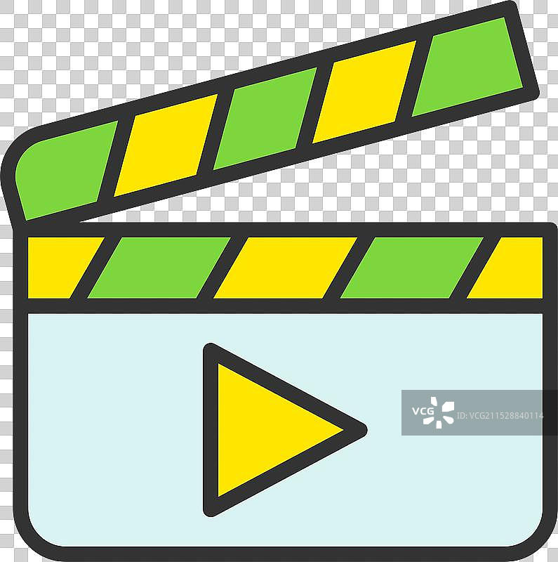 电影台词填充图标设计图片素材