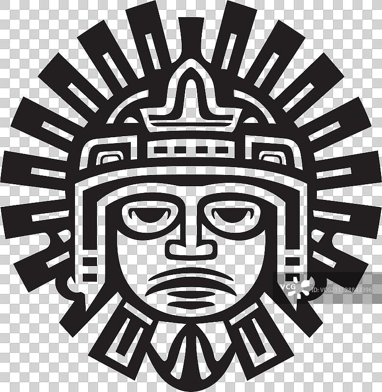 莫切遗产符号 前西班牙征服的象征 扎波特克图片素材