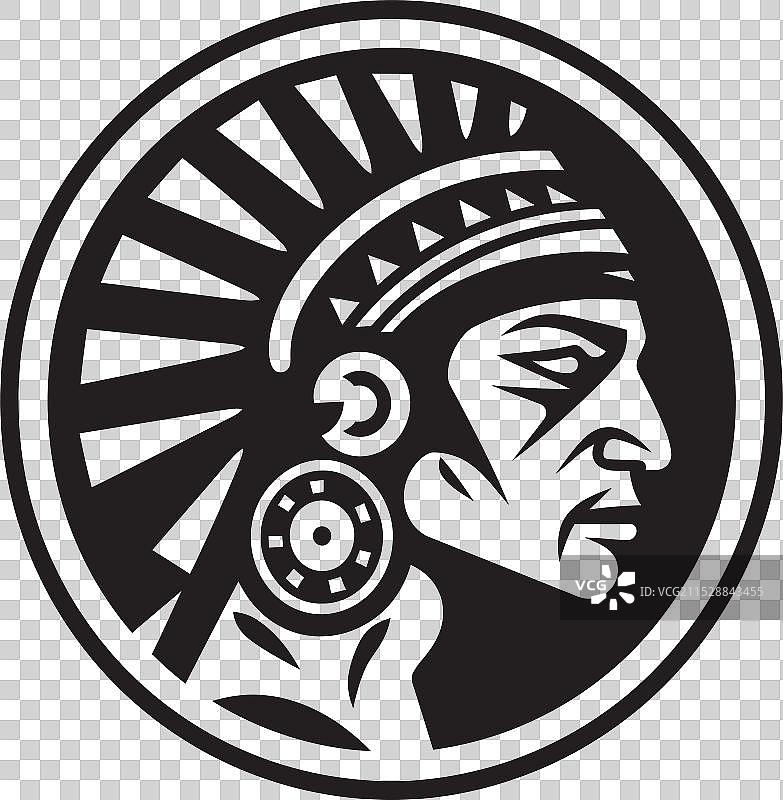 奥尔梅克图标前西班牙时期的标志符号图片素材