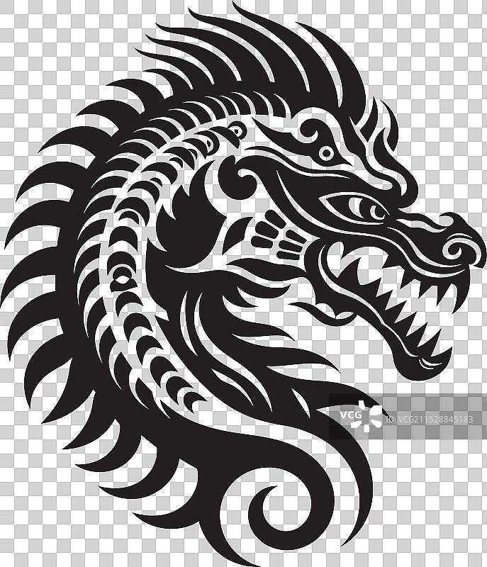 阿兹特克文化标志，羽蛇神奎兹尔科亚特尔的logo设计图片素材