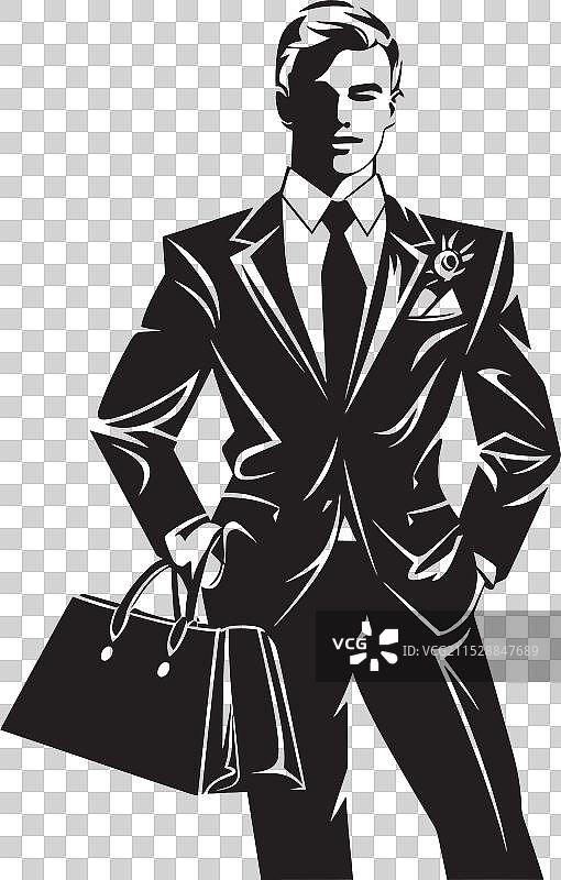 富豪的比尔ions bob标志与金钱图片素材