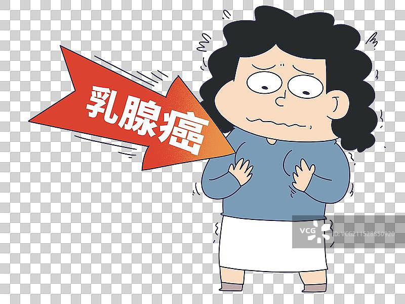 乳腺癌患者图片素材
