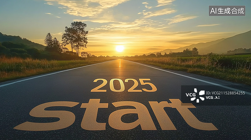 【AI数字艺术】2025年新年海报图片素材