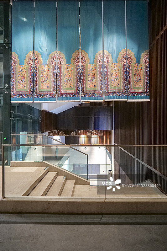 山东曲阜孔子博物馆内景图片素材