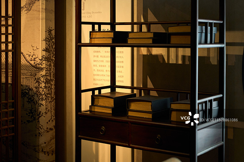 古代书架图片素材