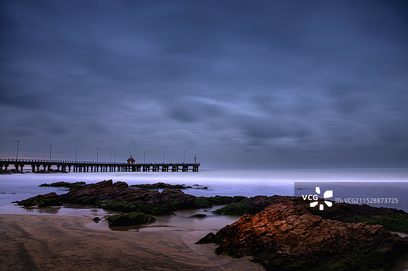 红石滩图片素材