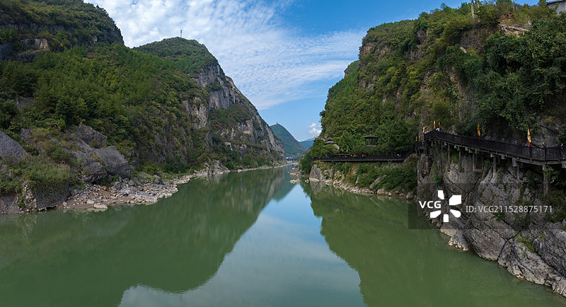 广元明月峡图片素材