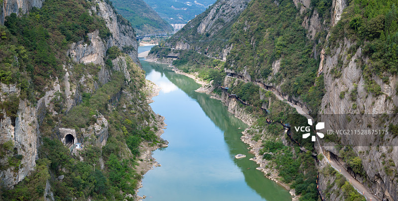 广元明月峡图片素材