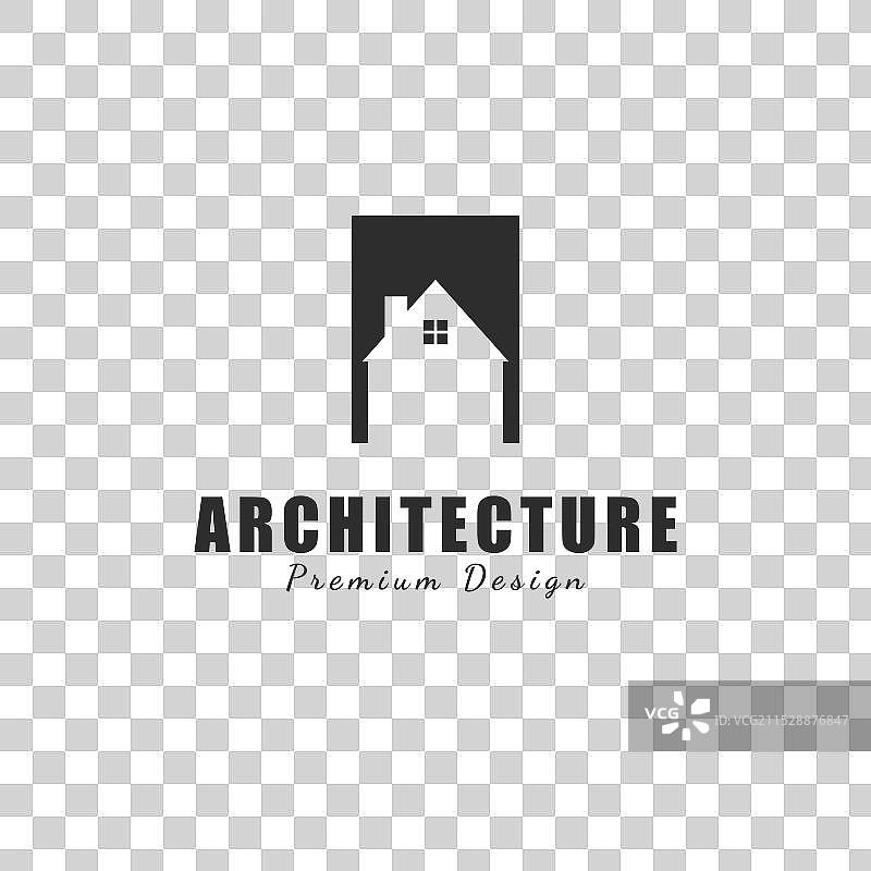 建筑设计艺术标志图片素材