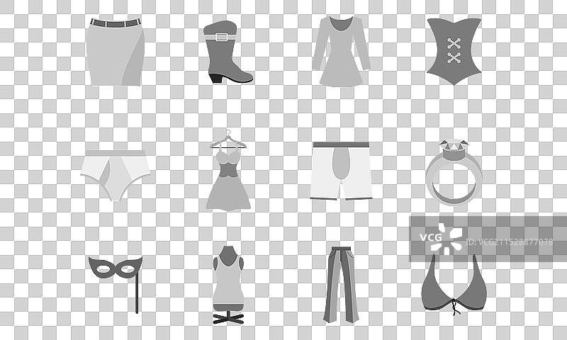 男女图标集图片素材