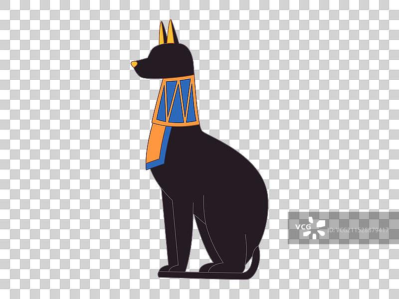 巴斯特埃及女神保护神图片素材