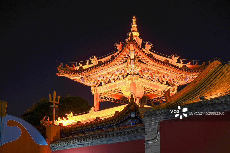 内蒙古 呼和浩特 大召历史文化旅游区 大召无量寺图片素材