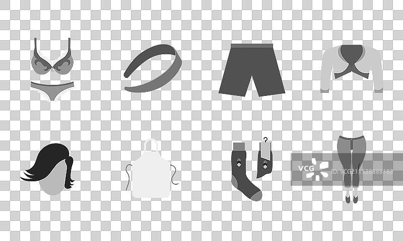 男女图标集图片素材