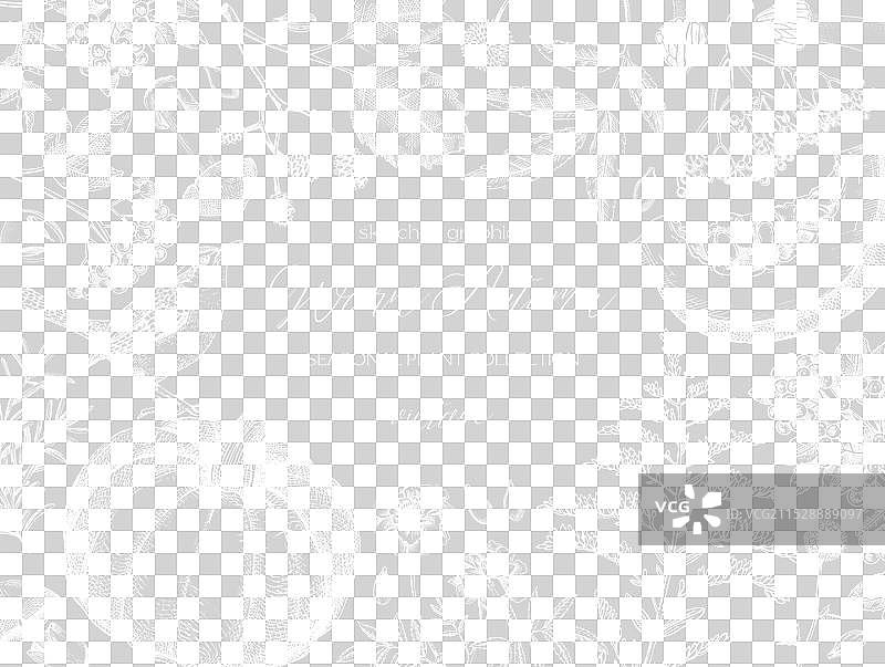 复古秋季框架设计在黑板上图片素材