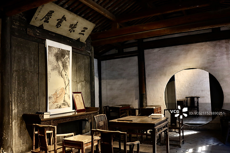 绍兴·三味书屋图片素材