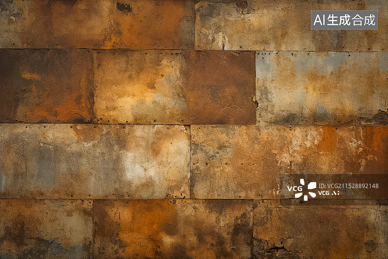 【AI数字艺术】铁皮生锈岁月留下的痕迹图片素材