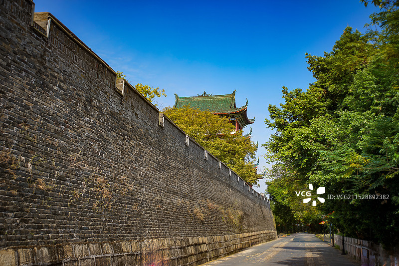 宋城古城墙  古楼（八镜台）图片素材