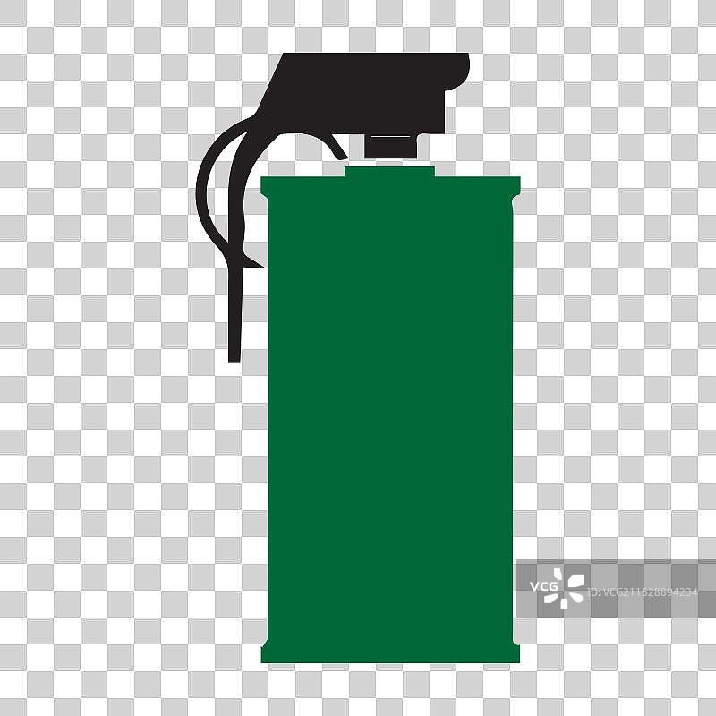 烟雾弹军事图标图片素材