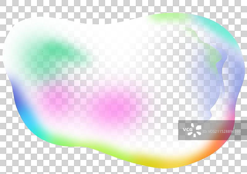 大自然环境生态彩虹颜色五彩斑斓浪漫可爱趣味水气泡泡卡通元素素材资讯插画图片素材