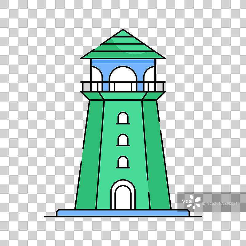 灯塔图片素材