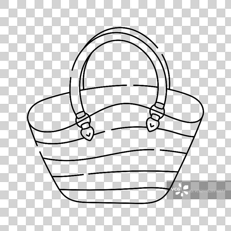 沙滩包图片素材