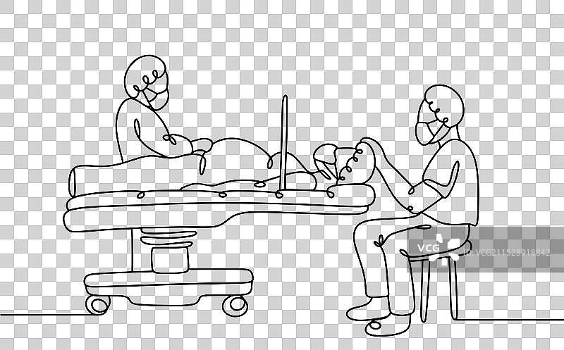 剖宫产图片素材