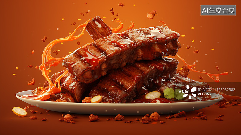 【AI数字艺术】美食图片素材