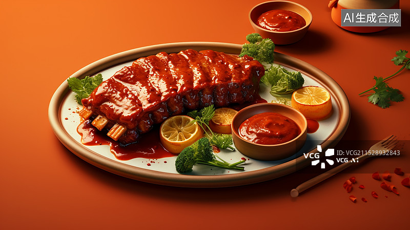 【AI数字艺术】美食图片素材