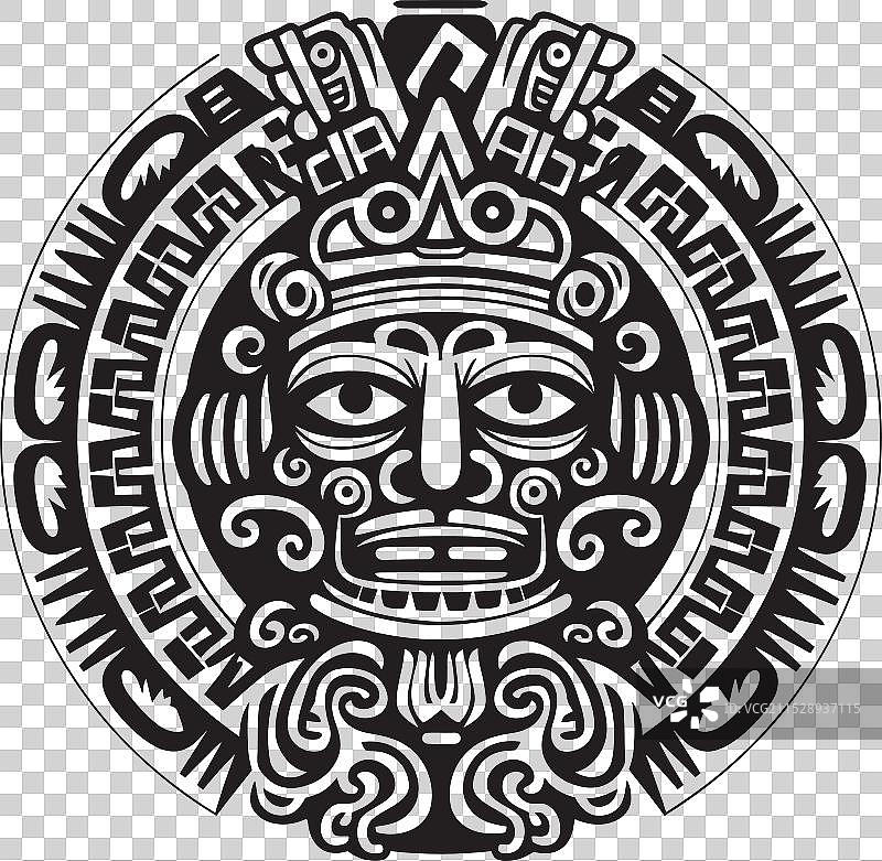 向古代阿兹特克文化致敬，永恒的魅力图片素材