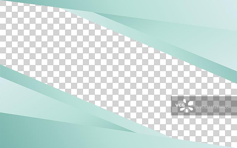 极简几何背景薄荷绿色元素图片素材