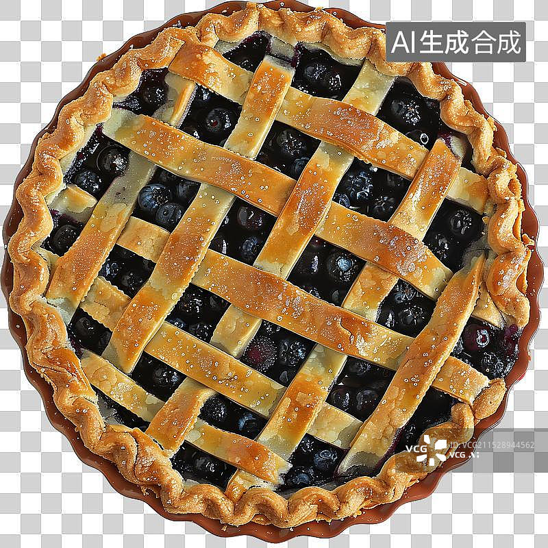 【AI数字艺术】免抠|蓝莓派图片素材