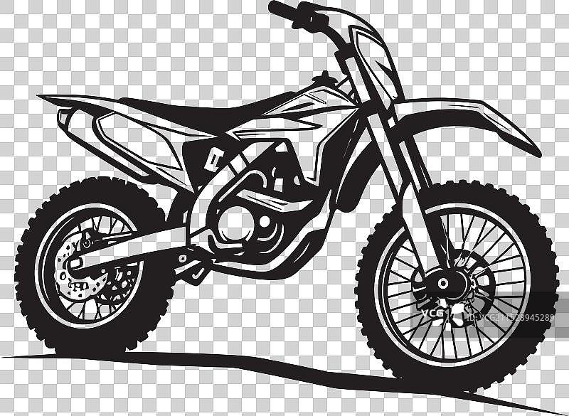 Velocity Vanguard 越野摩托车标志设计图片素材