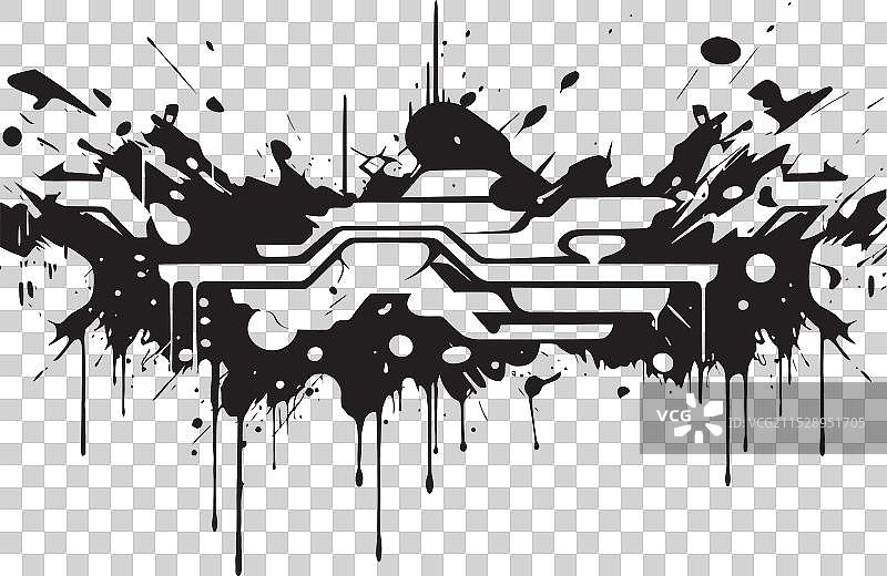 标记的地形，旅程的见证图片素材