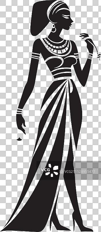 主权辉煌克利奥帕特拉全身标志图片素材