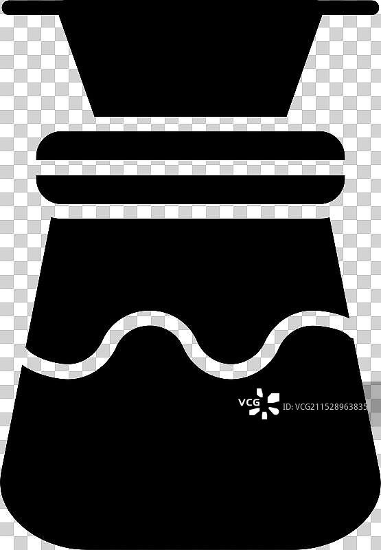 咖啡滤纸图标设计图片素材