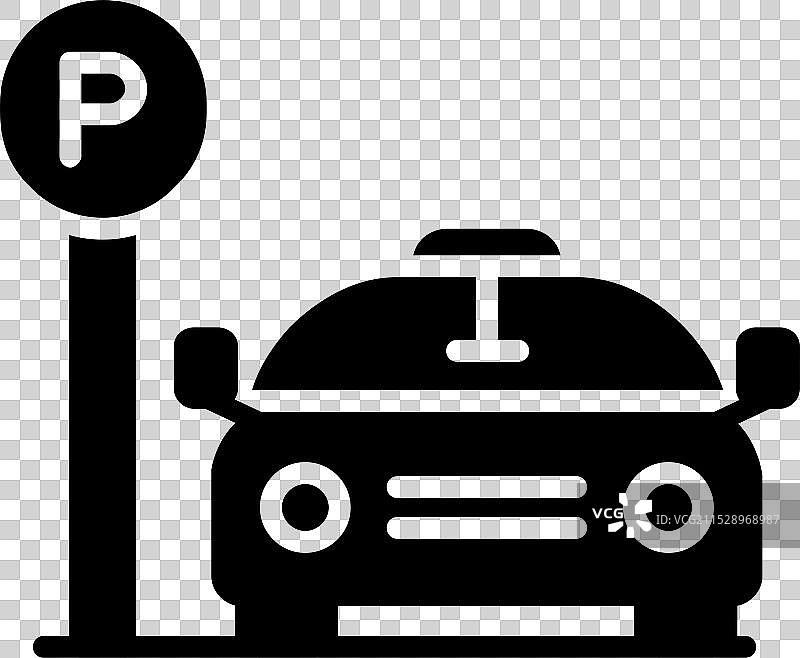 停车区域图标设计图片素材