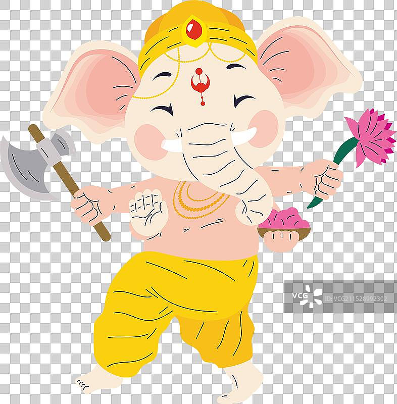 快乐的甘尼许节问候图片素材