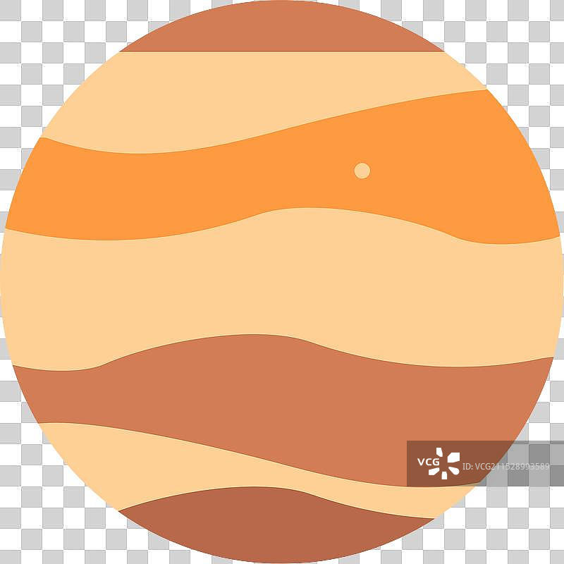 木星图标设计图片素材