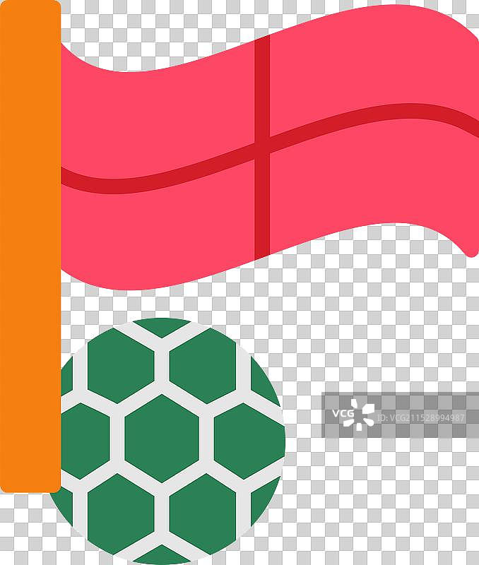 越位旗图标设计图片素材