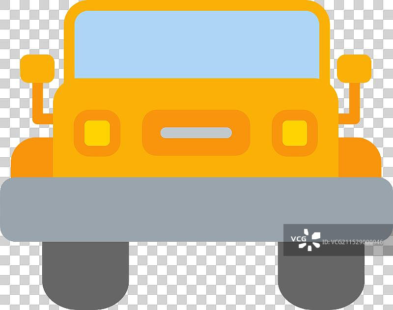 吉普车图标设计图片素材