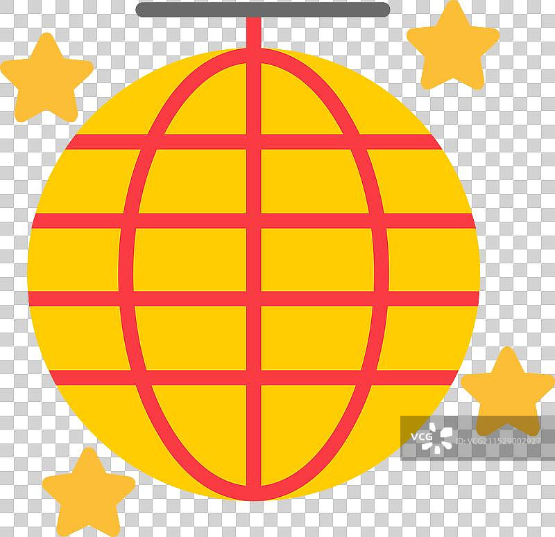 迪斯科球图标设计图片素材