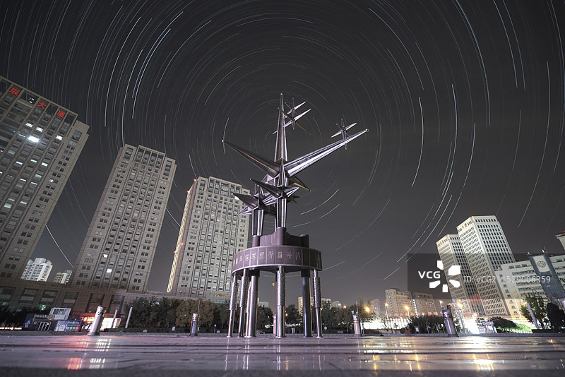 万物归寂星拱北辰天津市北辰区图片素材