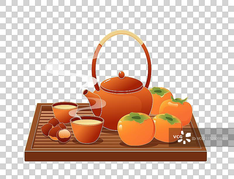 围炉煮茶图片素材