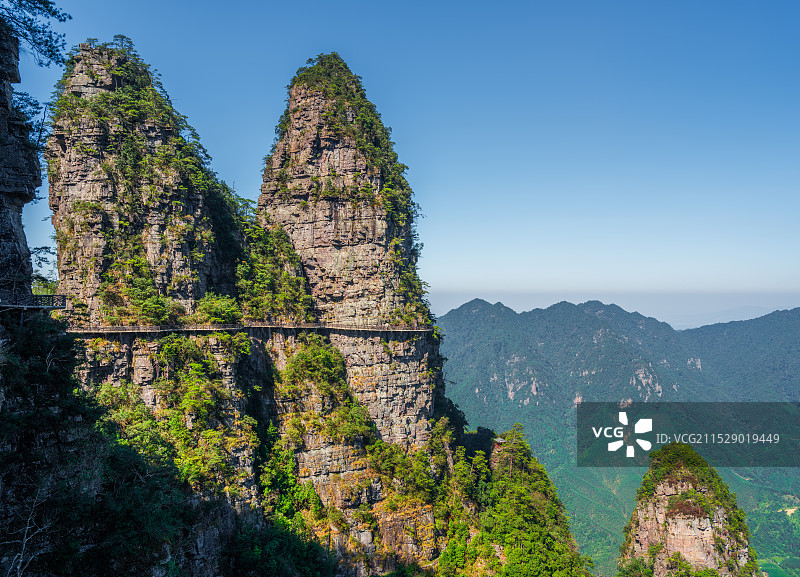 广西来宾金秀盘王界景区风光图片素材