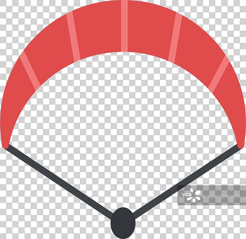 风筝冲浪图标设计图片素材