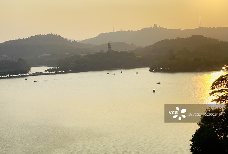 惠州西湖美景图片素材