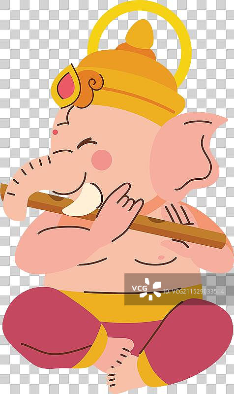 甘尼什节印度节日图片素材