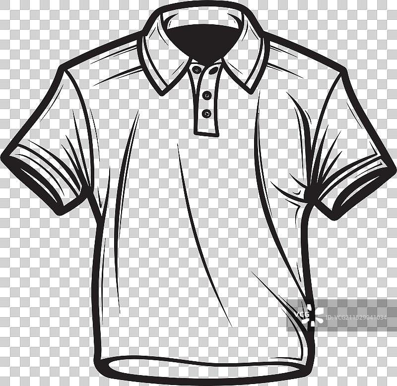 现代时尚的波罗衫象征着活力图片素材