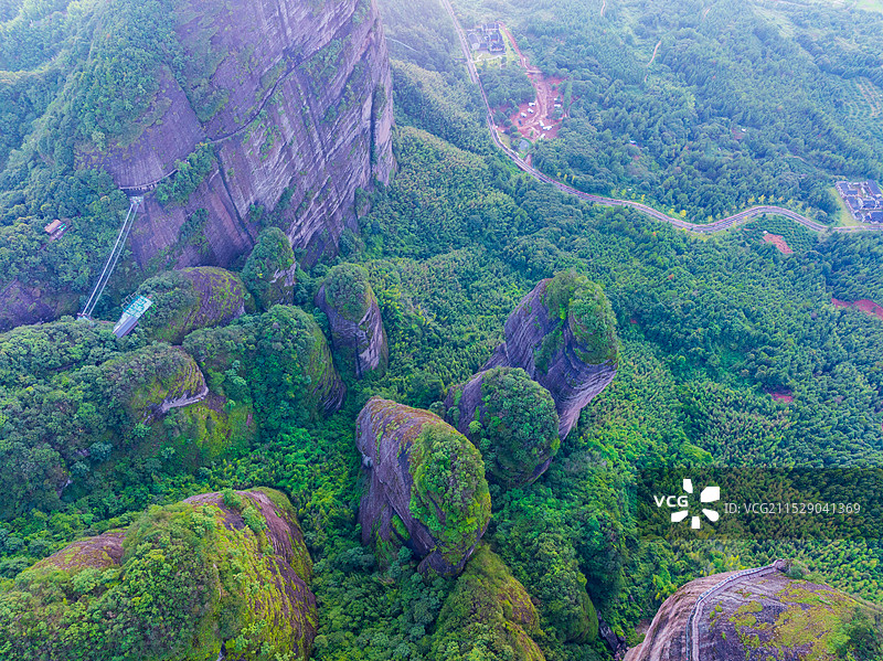 中国江西龙南县小武当山风景区图片素材