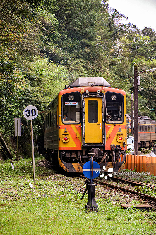台湾平溪线：古早味的铁道村庄图片素材